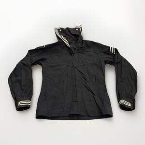 US Navy Mens Blue Jumper Mans Blue Dress USS Buchanan Long Sleeve Size 40L